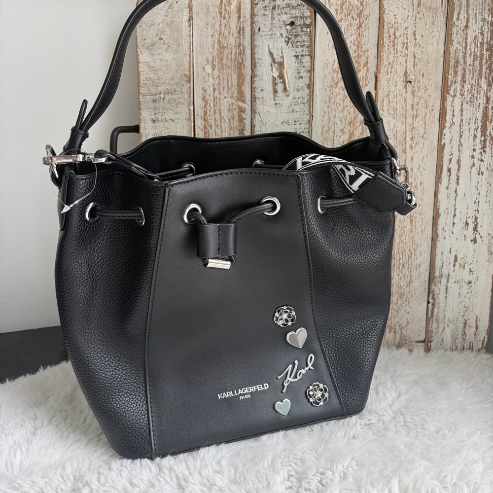 Karl Lagerfeld Adele bucket bag